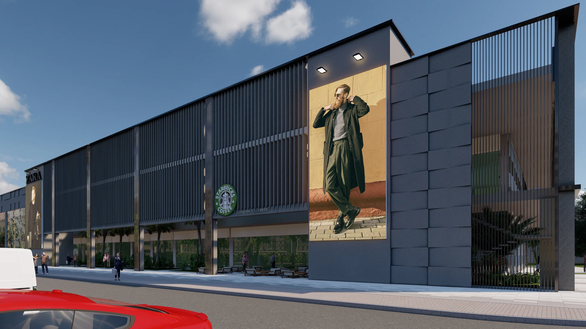 Al Arabi Mall — facade view.