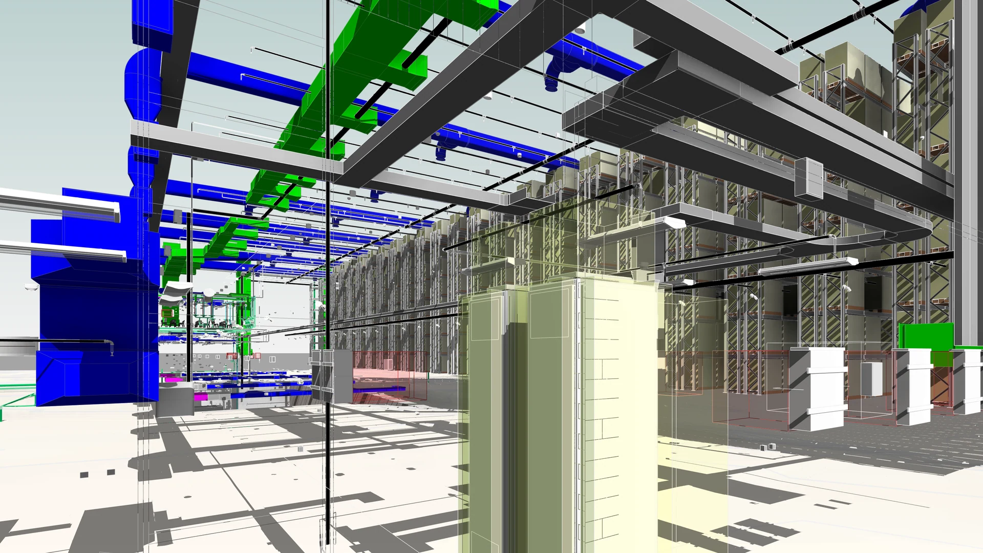 Al Ghanim Warehouse — services view.