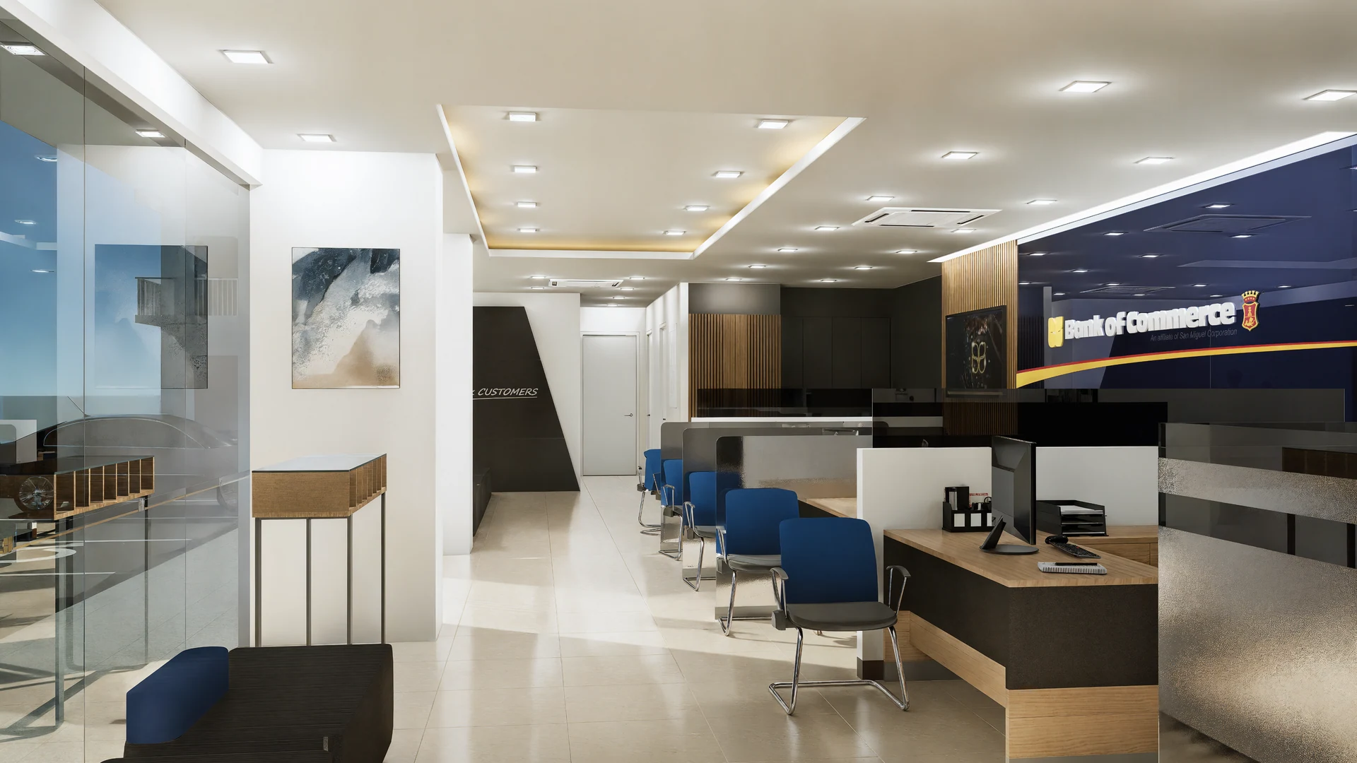 BOC SMBA — customer area view.