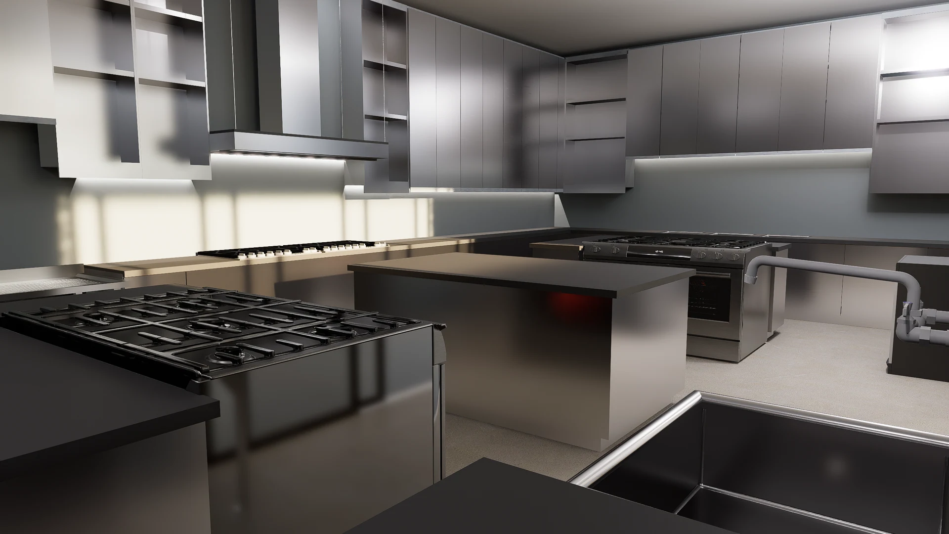 Gonzalez Residence — kitchen view.