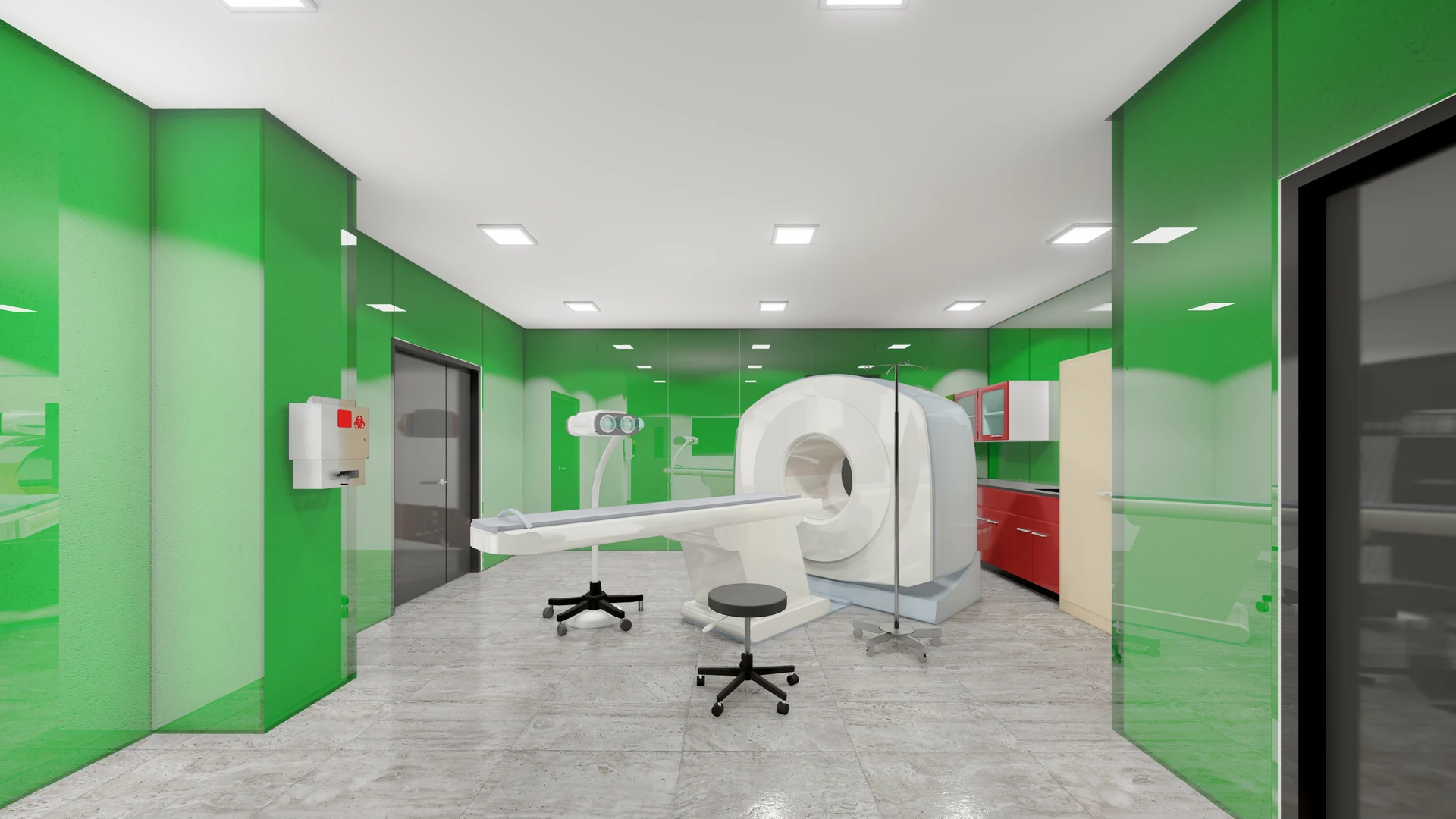 Proposed Navotas Hospital — ct scan view.